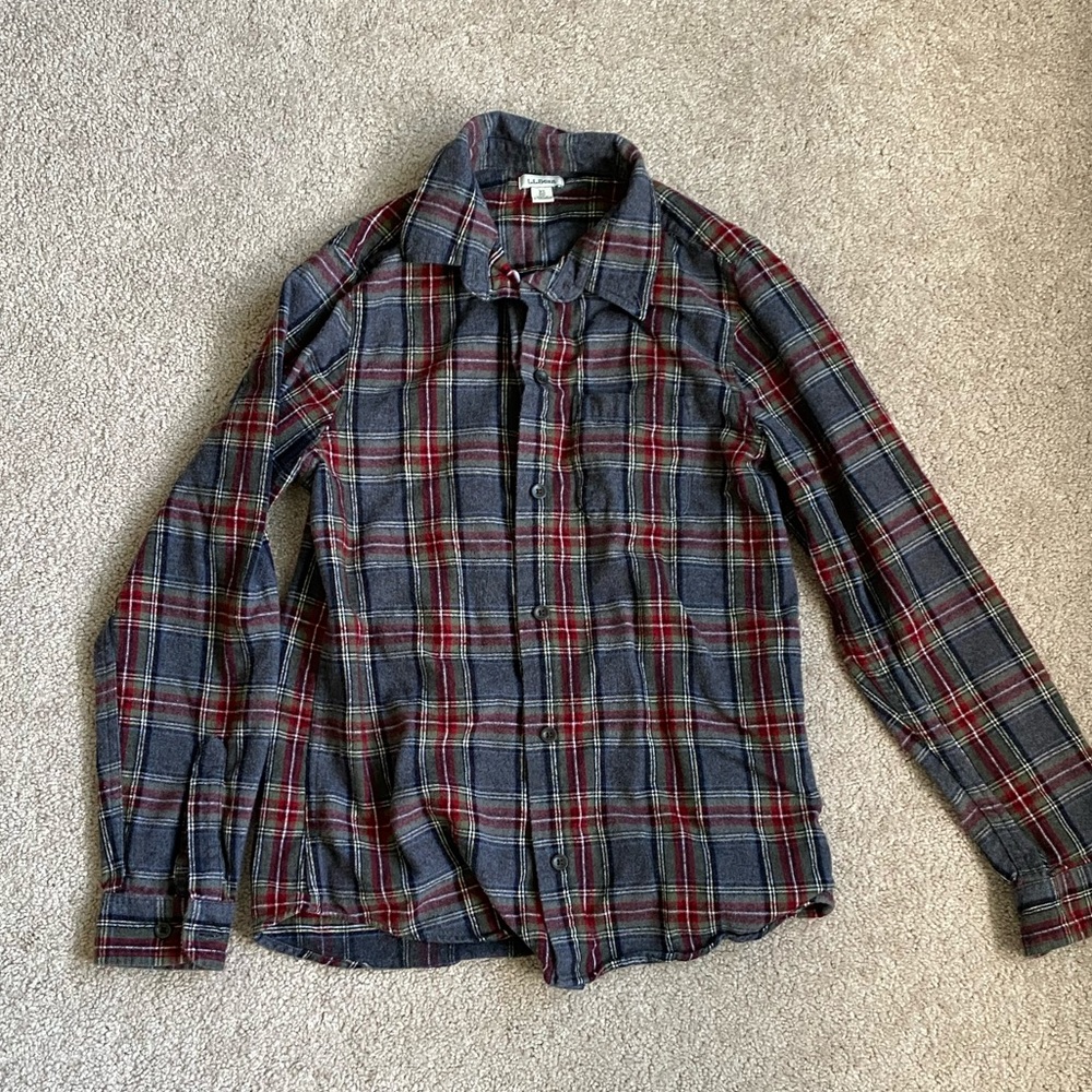 LLBean flannel